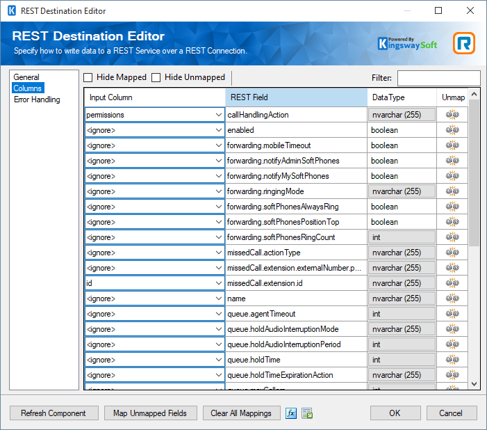 RingCentral Destination Component - Columns.png